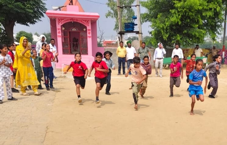 Kaithal News: 100 मीटर दौड़ में वंशिका, खो-खो में एसडीएम स्कूल राजौंद प्रथम