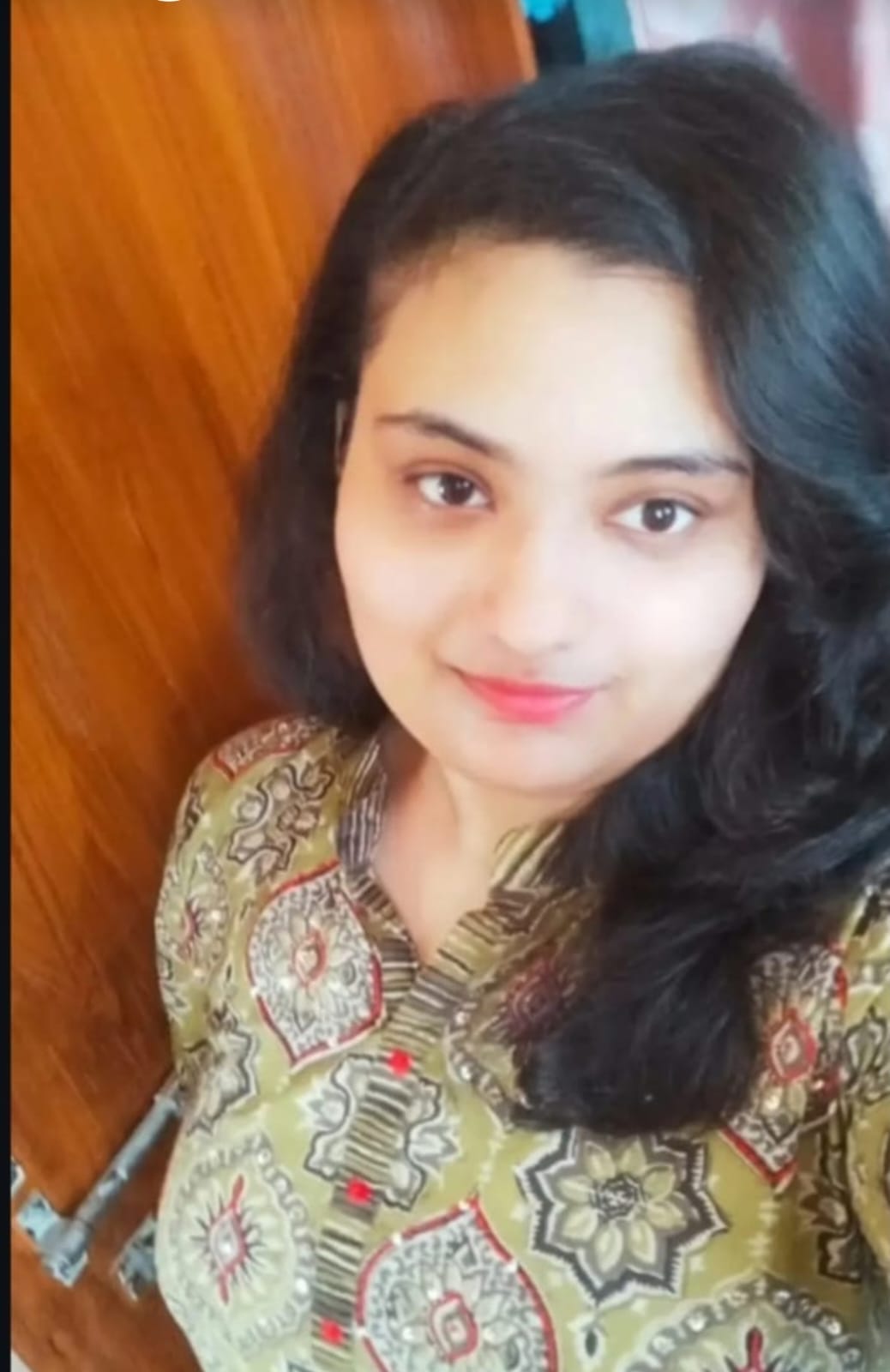 मृतक छात्रा आकांक्षा पटेल की फाइल फोटो