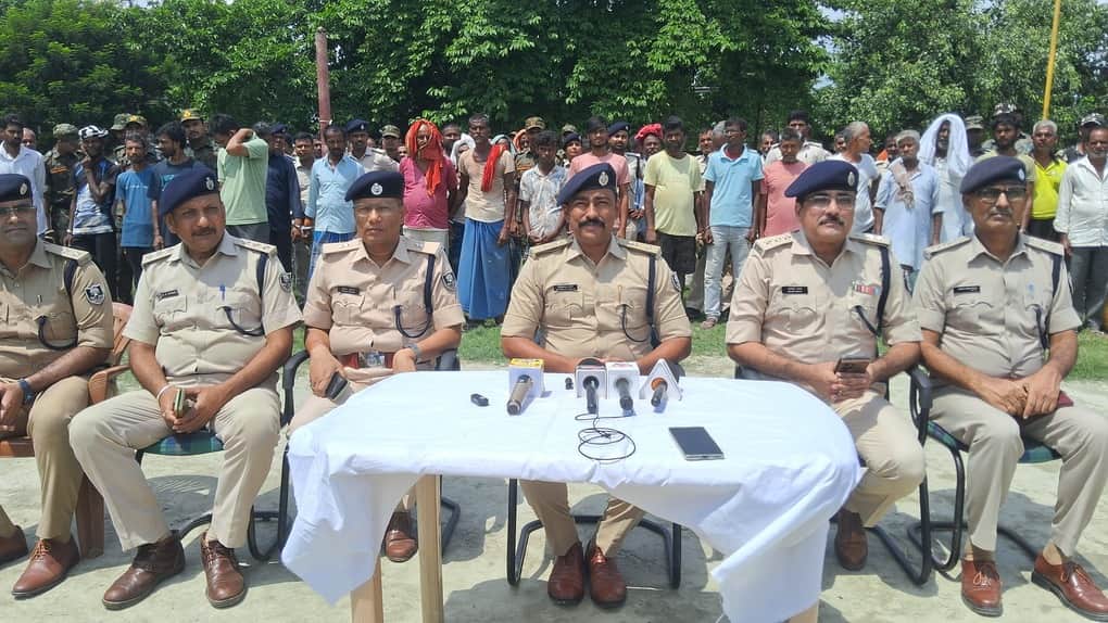 Muzaffarpur Bihar news :police take major action ahead of independence day 342 arrested in