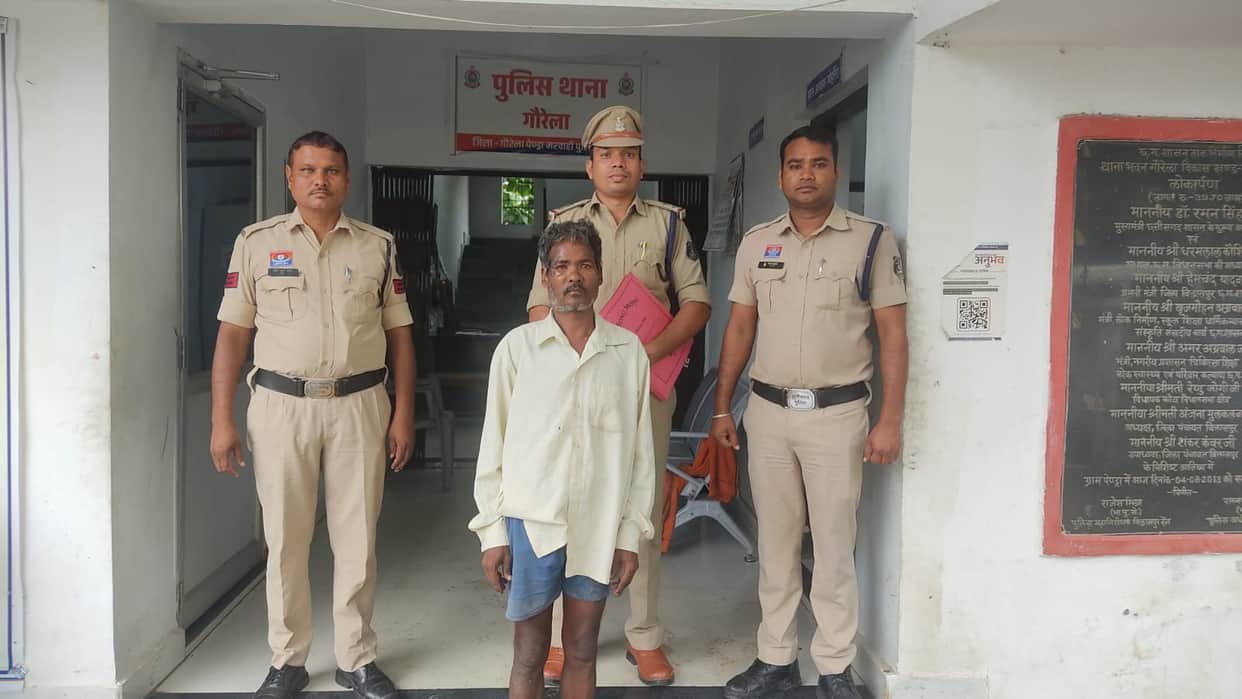 Following a minor dispute, a husband beat his wife to death with a stick; the accused husband has been arreste