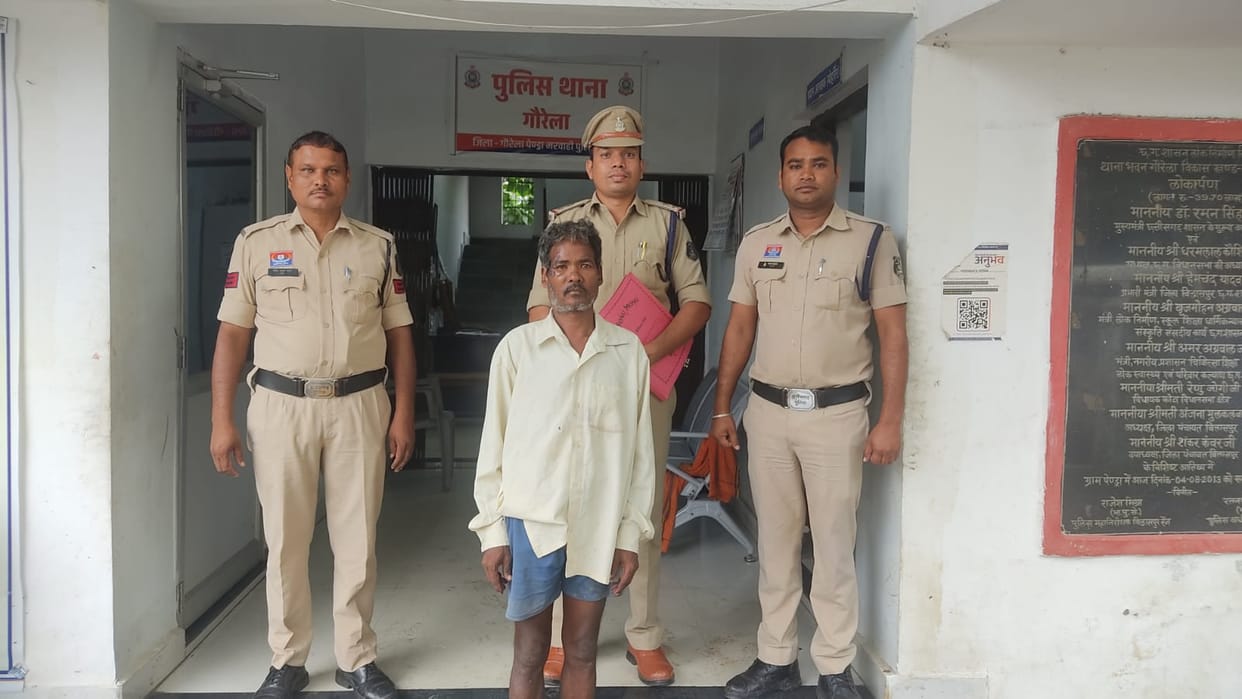 Following a minor dispute, a husband beat his wife to death with a stick; the accused husband has been arreste