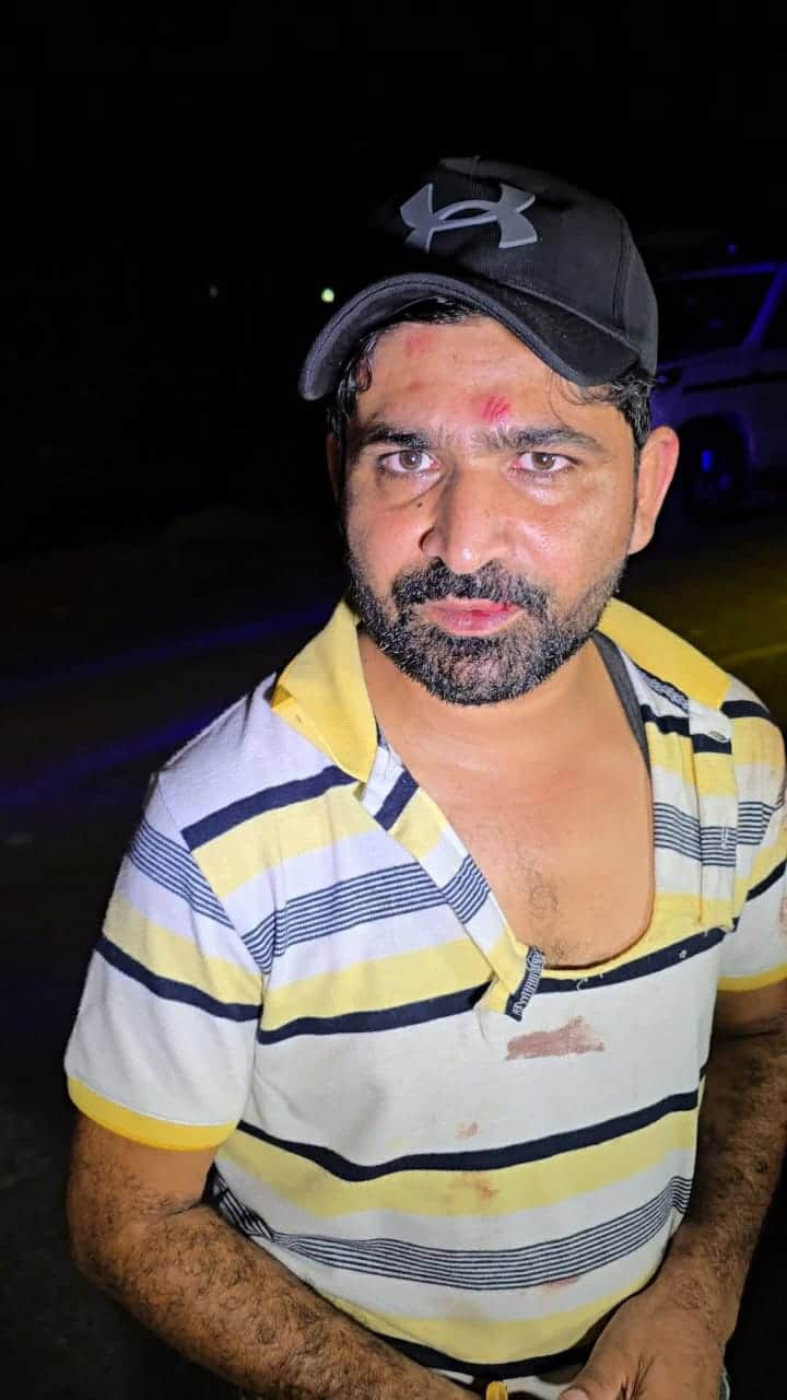 rs 30 lakh robbery near Bastada victim injured by a blow from a pistol butt.