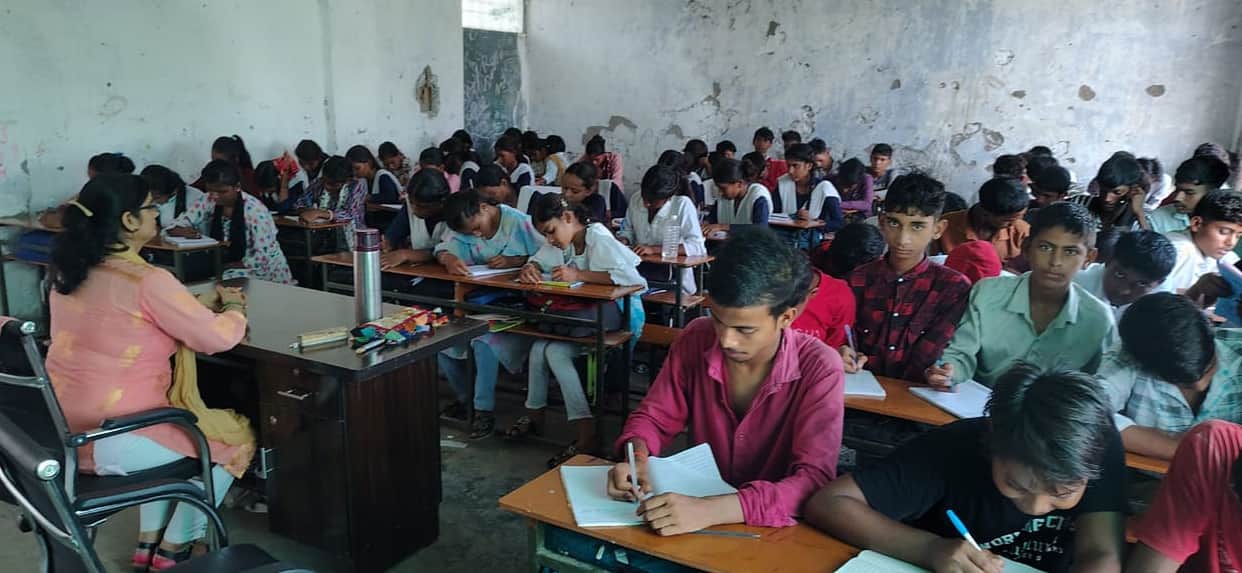 Sonia tops in essay writing; Jaya excels in speech.