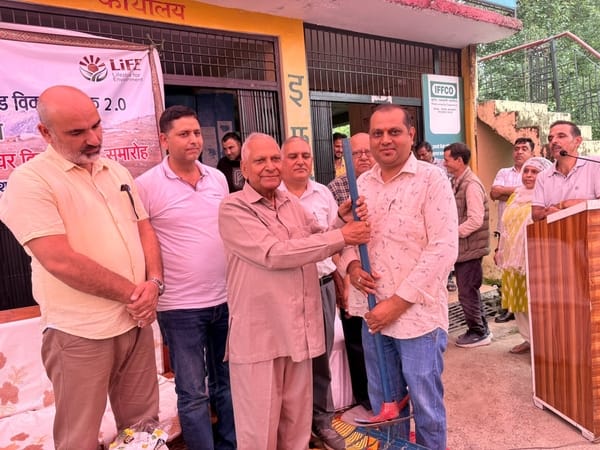 Agriculture and horticulture kits distributed to farmers in Sehal.