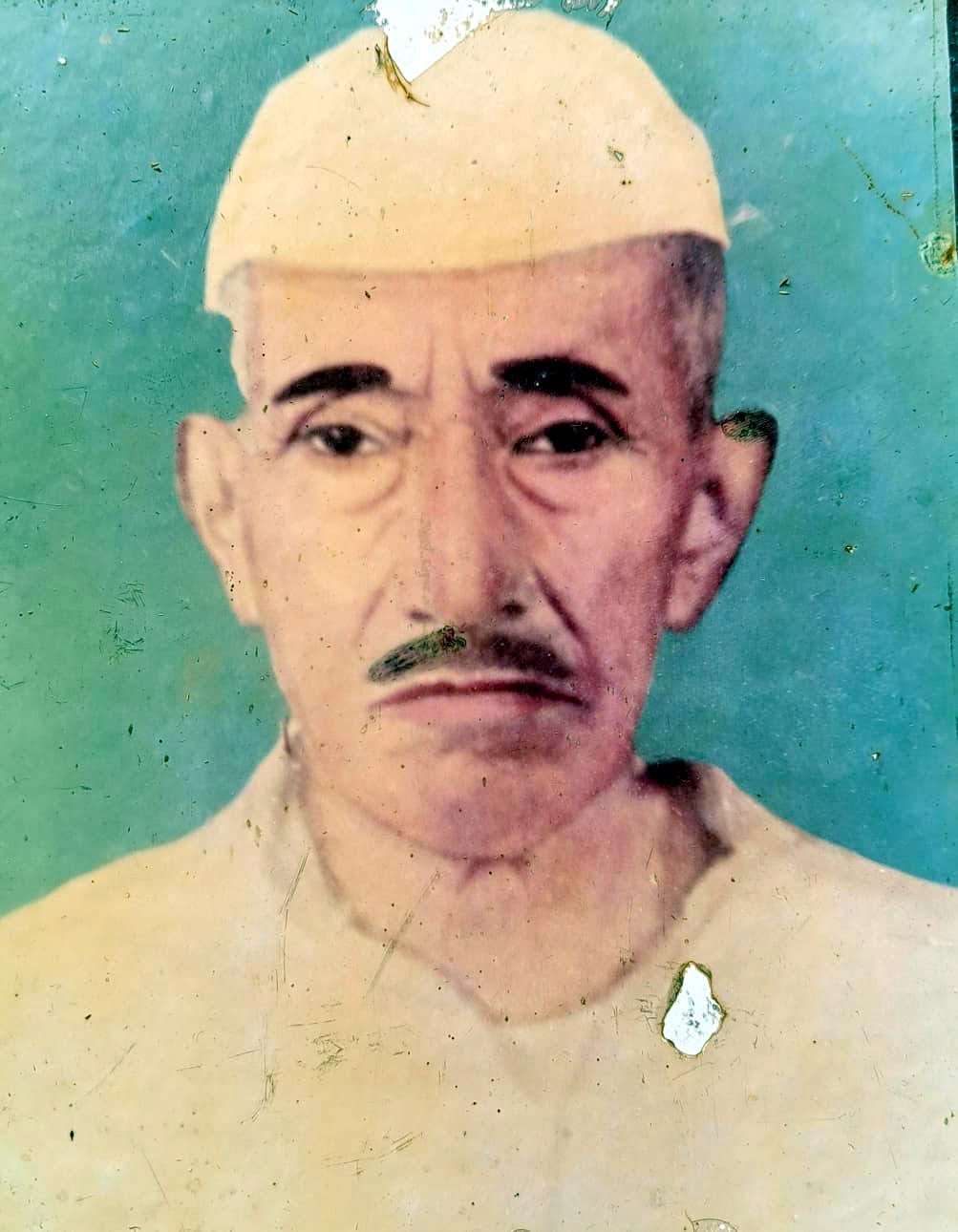 अफजलगढ़ के स्वतंत्रता सेनानी छेदा सिंह का फाइल फोटो।