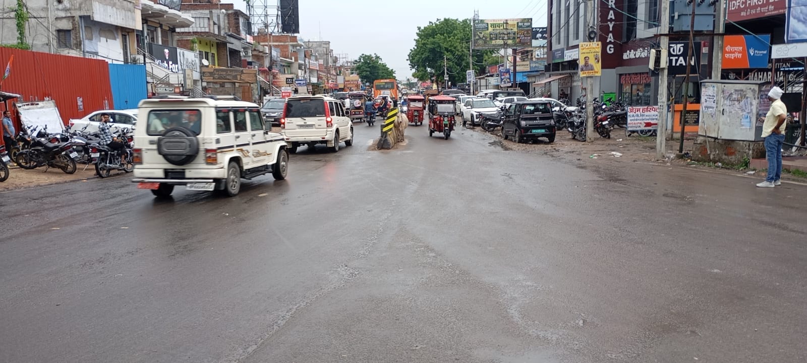 फोर लेन: वाजिदपुर से जेसीज चौराहा मार्ग। संवाद