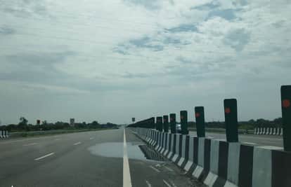 UP: The Lucknow-Kanpur Expressway continues to collapse, with modern drainage systems failing