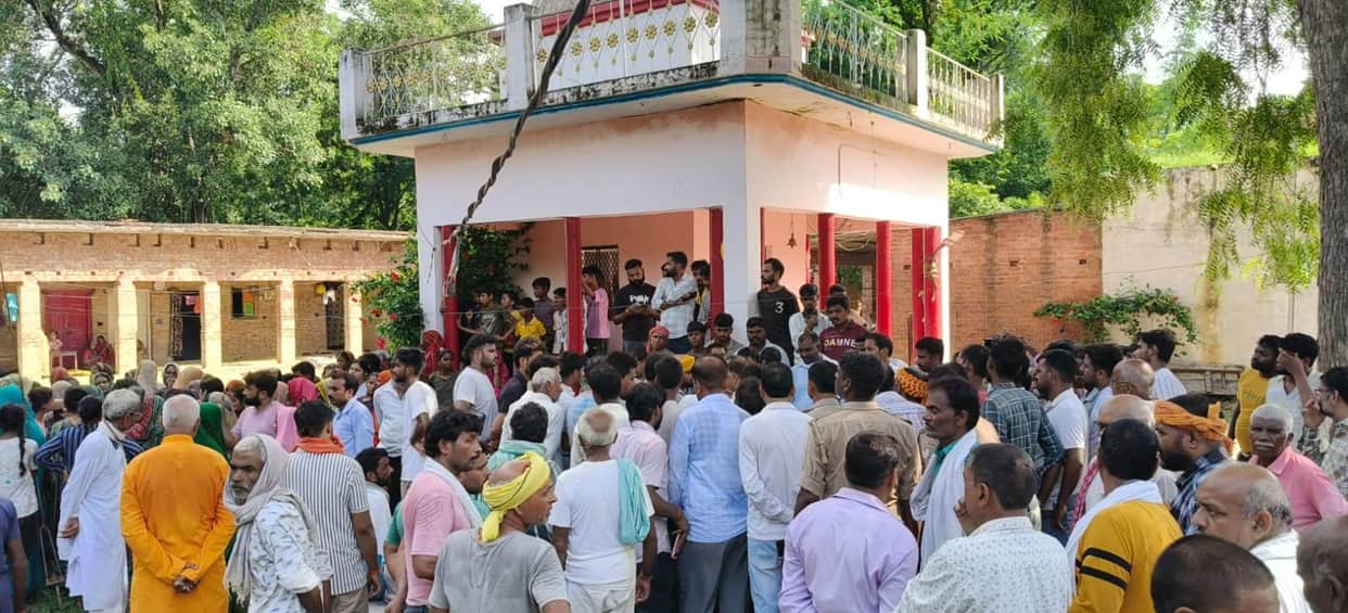 Last rites of the body performed after assurances