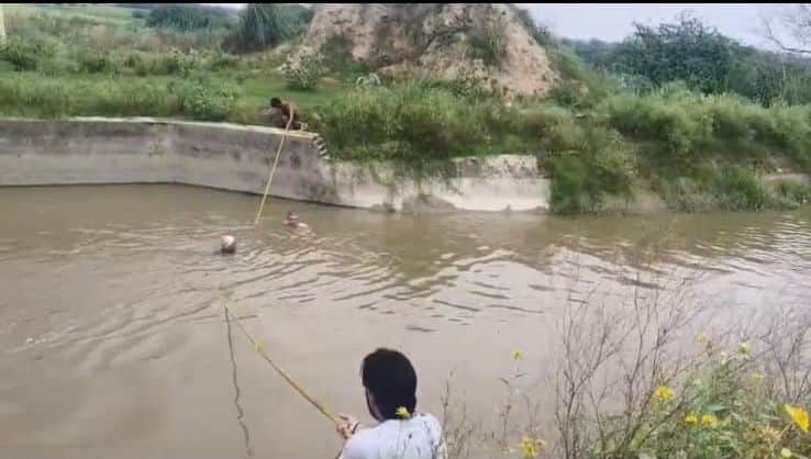 NDRF conducted an 8-hour search operation for the retired principal who drowned in the Jui Canal.