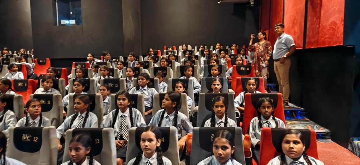 Children were deeply moved watching a saga of heroism on the big screen; the spirit of 'Nation First' resonated.