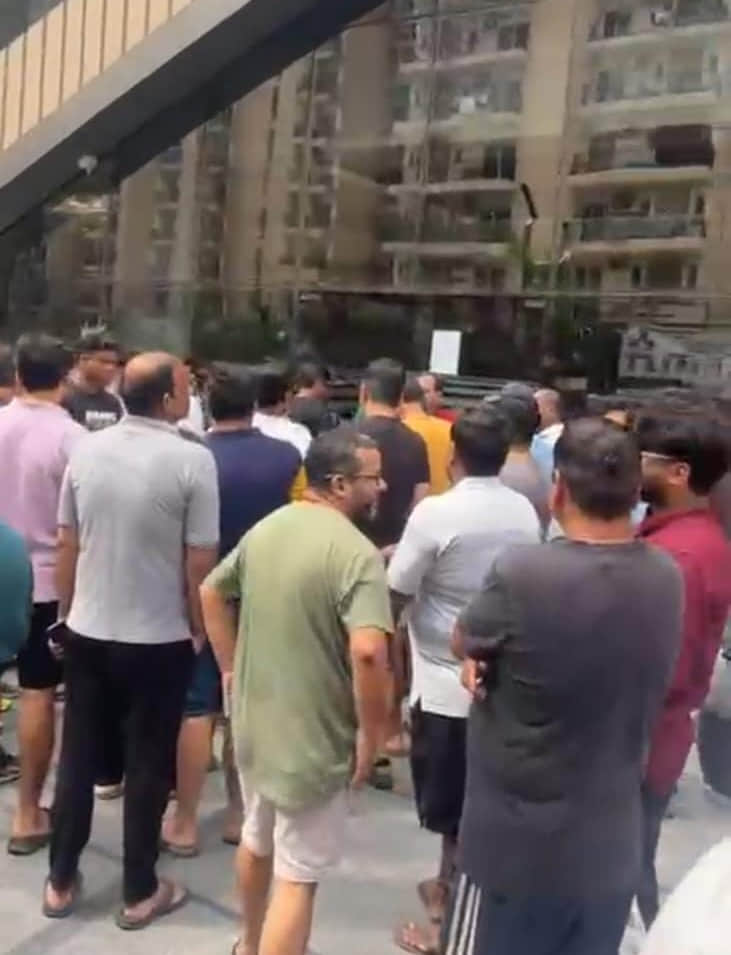 Power out for 24 hours at Nirala State Society; uproar ensues.