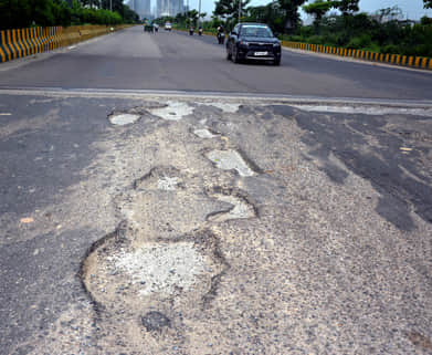 Potholes on the roads... accountability missing.