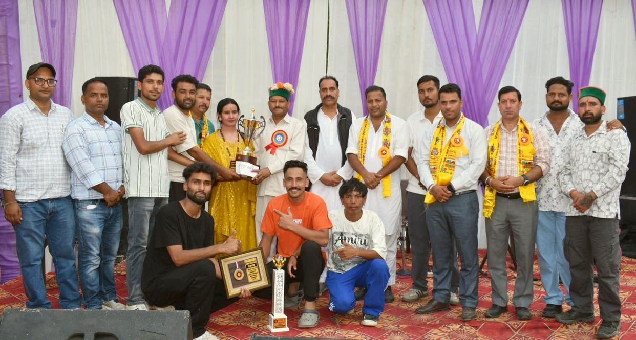 Chambu Boys Jhakri emerge as winners of the volleyball tournament