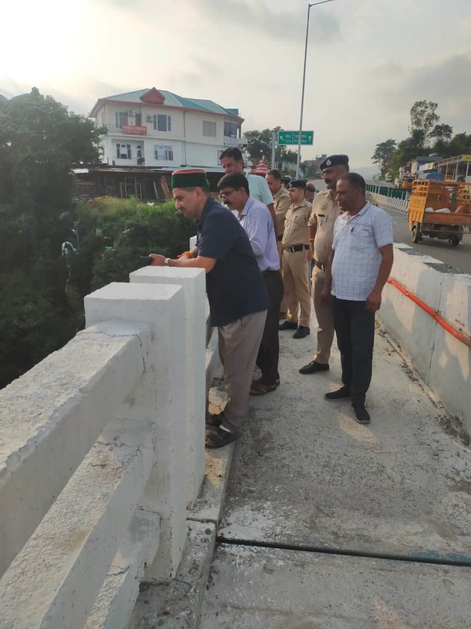 Body of a person seen floating in the strong current of Kholi Khad.