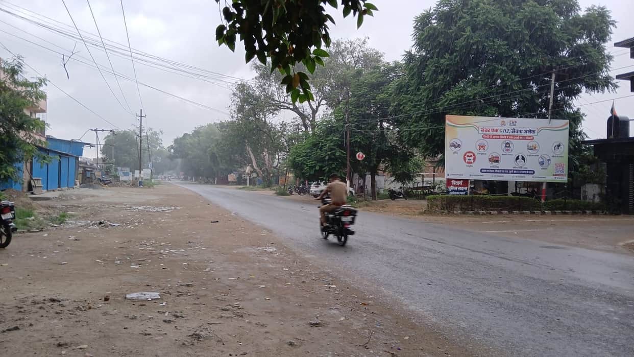 Relief from drizzle, then the heat increased again