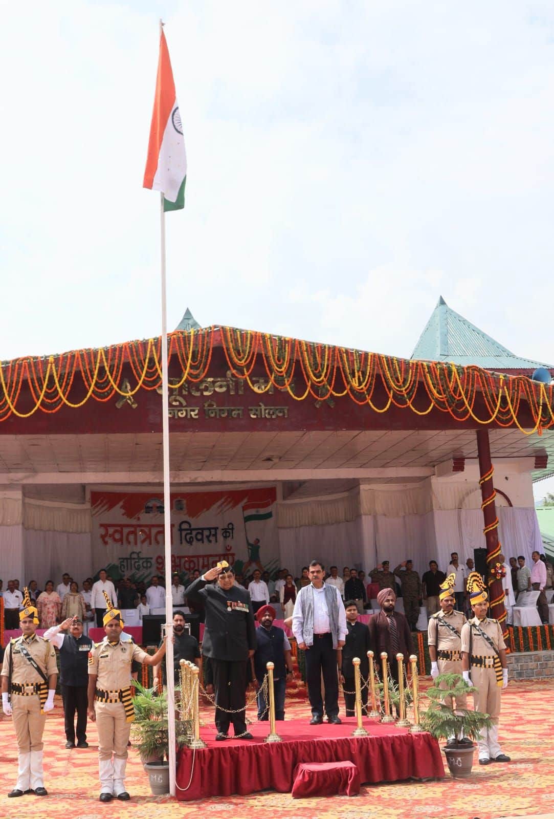 Construction of the multi-purpose hospital and the Civil Hospital in Kandaghat is in the final stage.