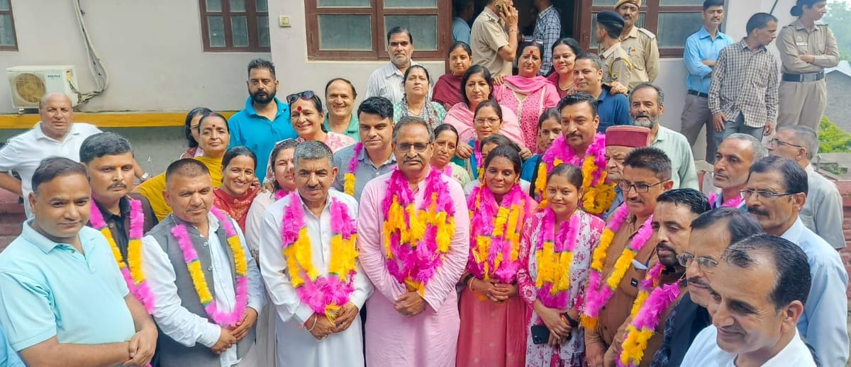 Solan News: भाजपा समर्थित मनप्रीत कौर बनीं पंचायत समिति अर्की की अध्यक्ष