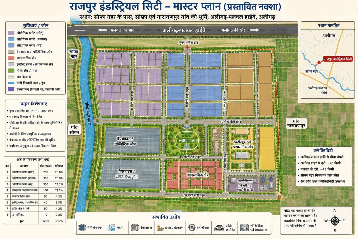 Rajpur Industrial City to be established at a cost of 700 crore