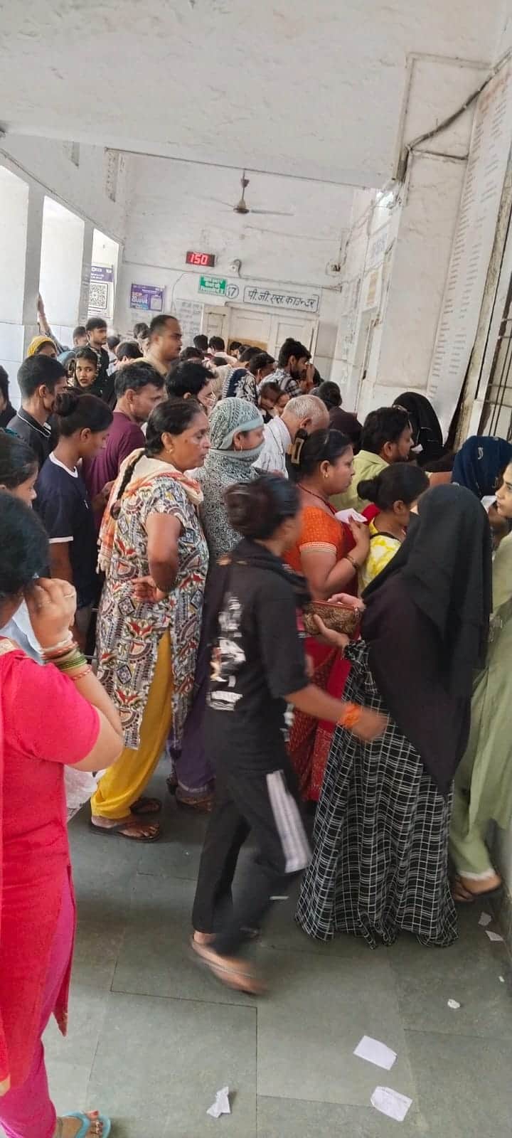 Hospitals reopened after two days; crowds of patients surged in, and beds fell short.
