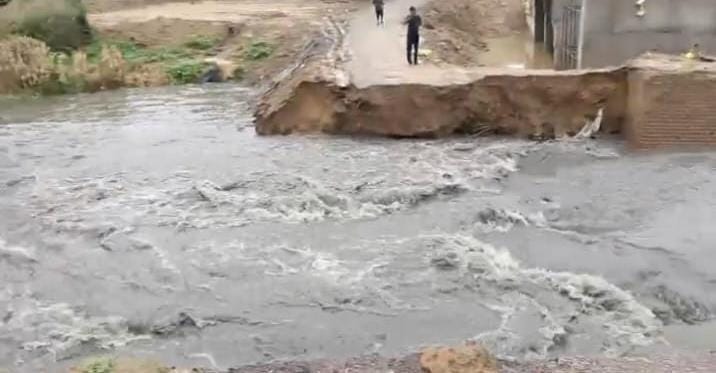 Temporary bridge over Malanga Nallah washed away for the second time in a week.