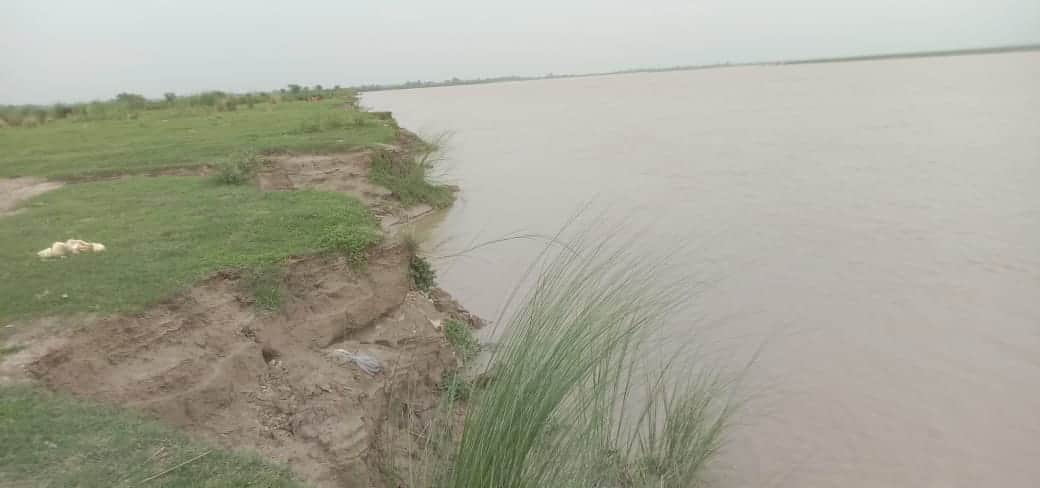 The Saryu then began to recede, bringing relief to the villages along its banks.