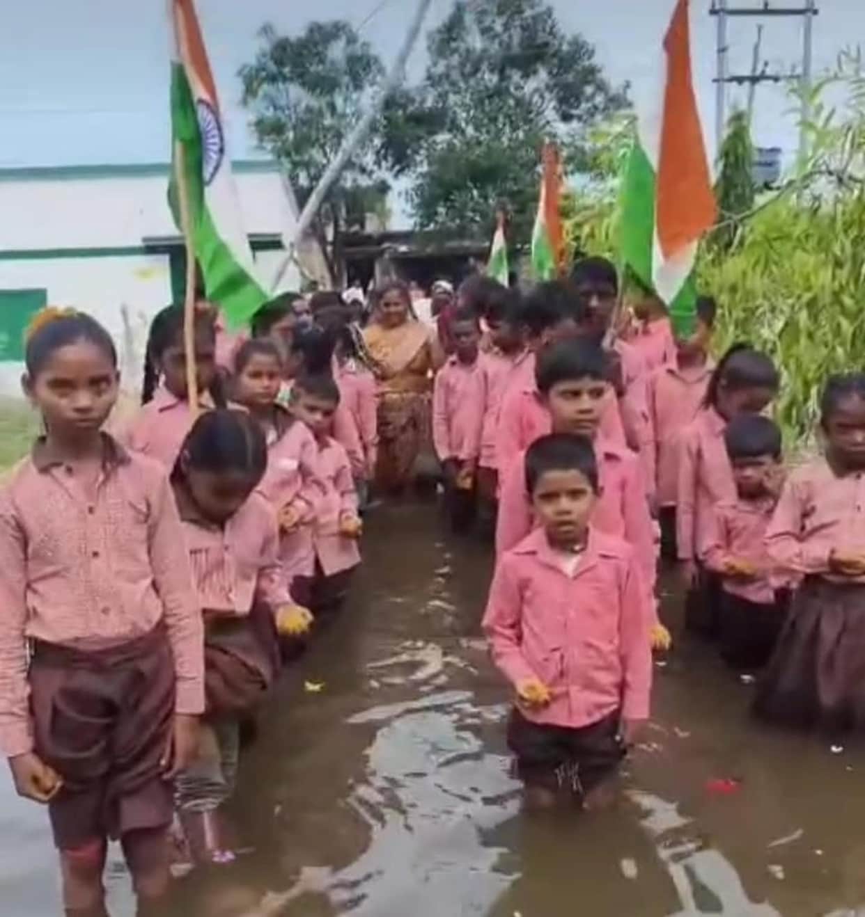 The spirit of patriotism soared beneath the shade of the Tricolour.