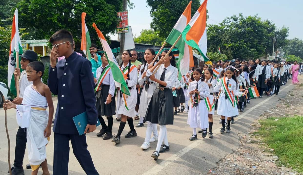 The Tricolour fluttered proudly amidst the Independence Day celebrations.