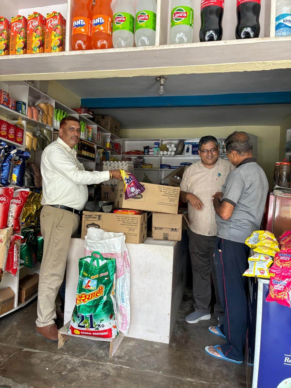 60 shops inspected in Nadaun; 16 shopkeepers fined for selling tobacco products.