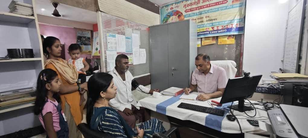 No testing facilities were available at the health fair, 652 patients were referred.