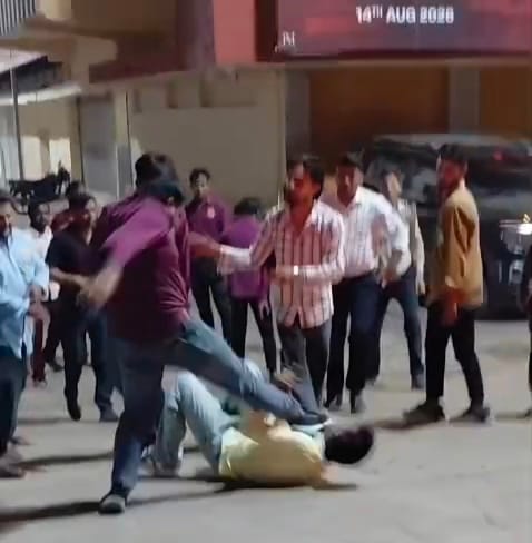 Scooter driven over cinema hall employee after he asked for parking fee at 1:30 AM