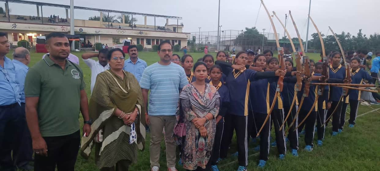 State-level archery competition begins.