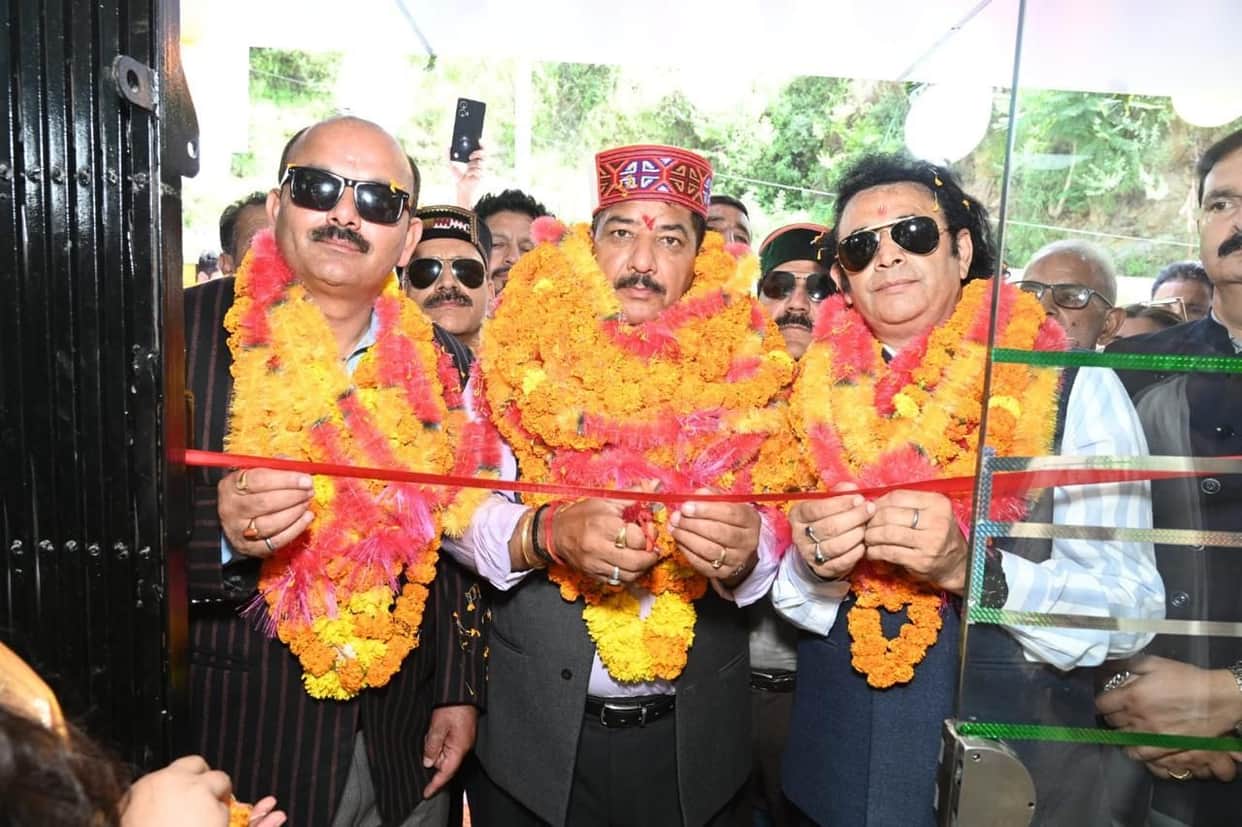 Inauguration of the new building of the State Cooperative Bank's Jangla branch