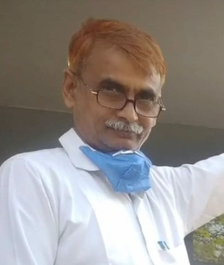 रिटायर्ड प्रिंसिपल उमेश कुमार का फाइल फोटो।