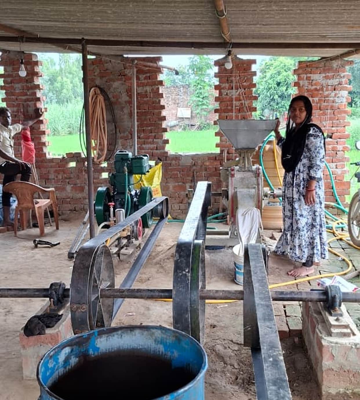 Group's flour mill transforms destiny; Puja becomes self-reliant.