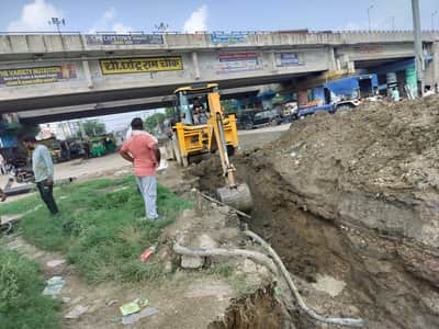 Pipeline not connected in Sampla; drinking water crisis deepens.