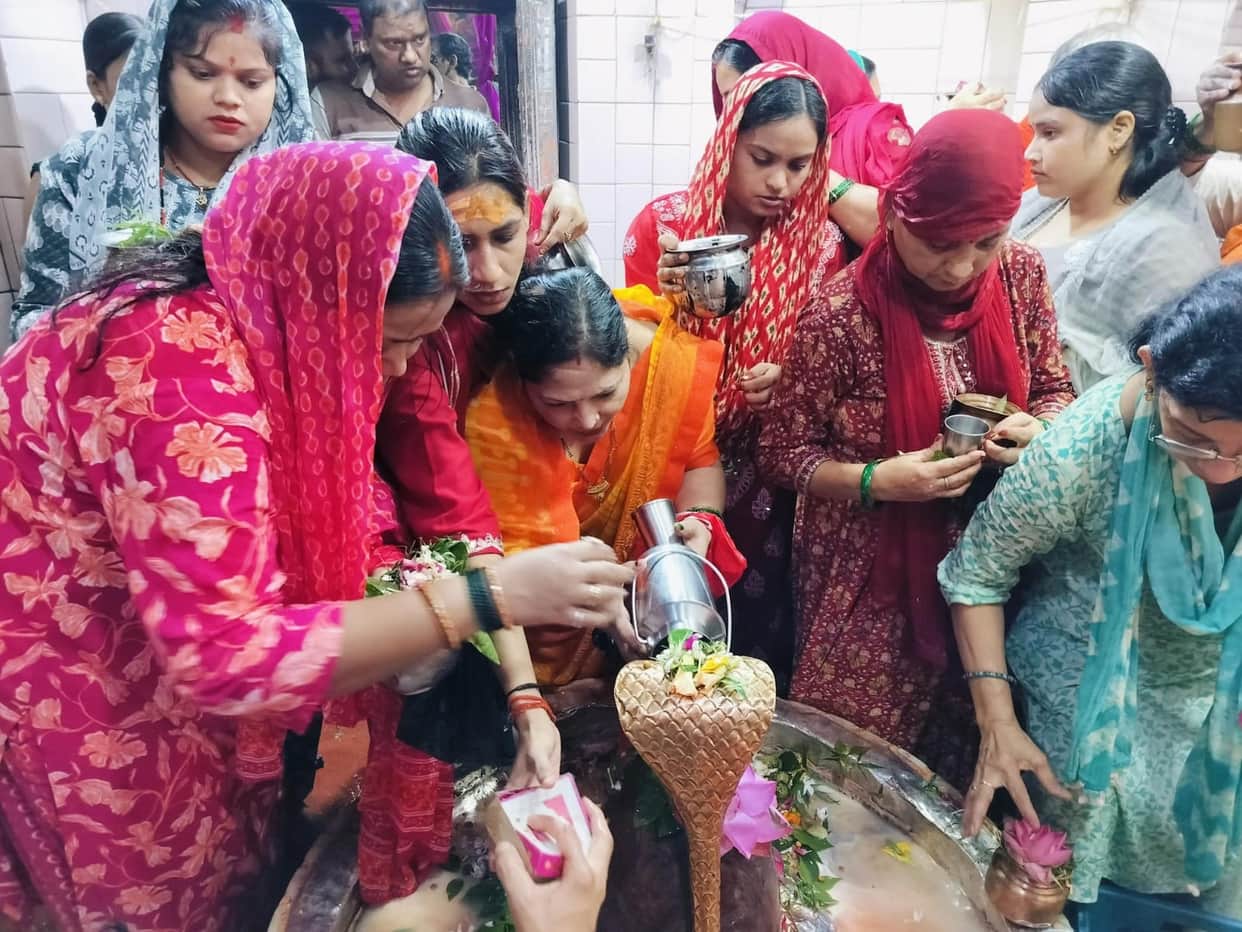 Surge of faith at Shiva temples; chants of 'Har Har Mahadev' resound.