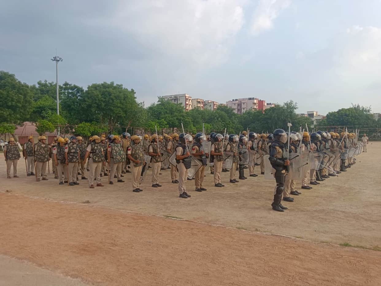 Preparedness assessed through a mock drill.