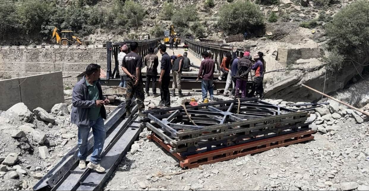Jahalma Bridge will remain closed today for repairs.