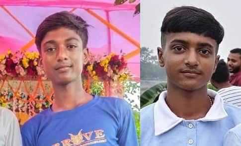 muzaffarpur motipur budhi gandak river two teenagers drowned ujjwal annu sdrf rescue