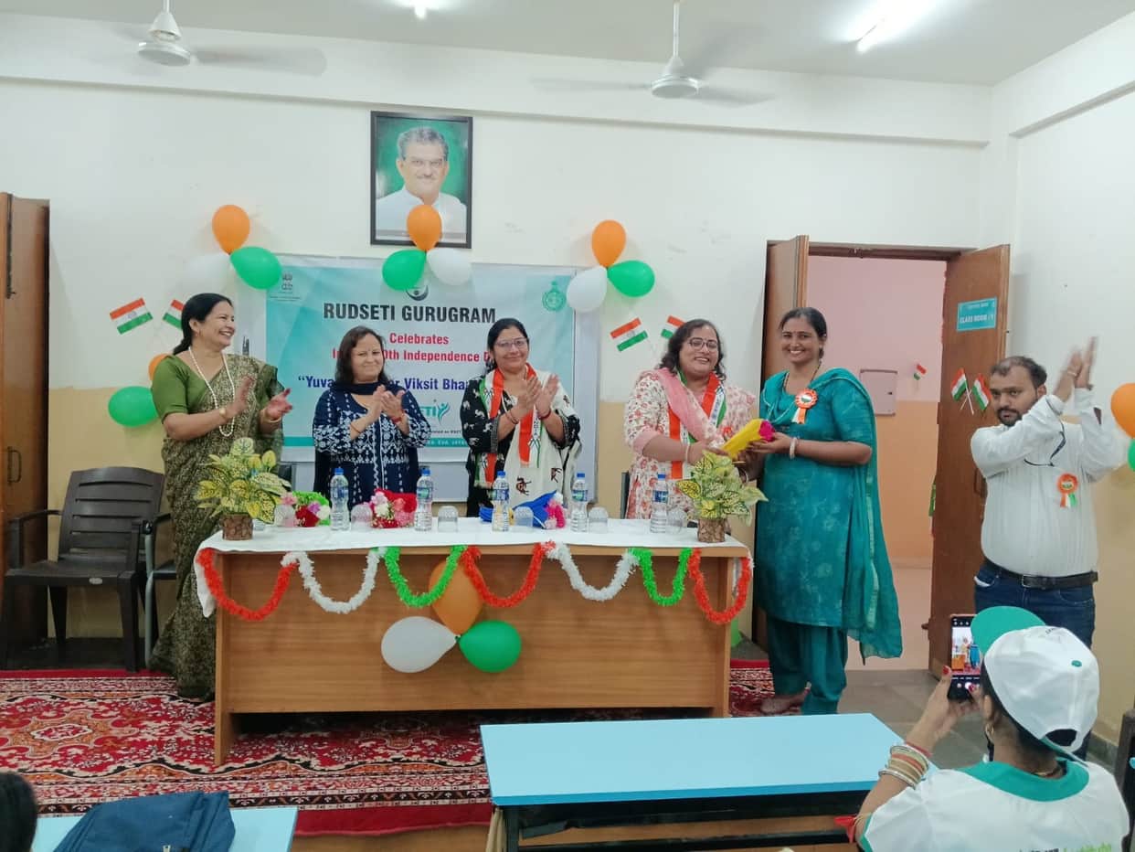 Training provided to women under the scheme