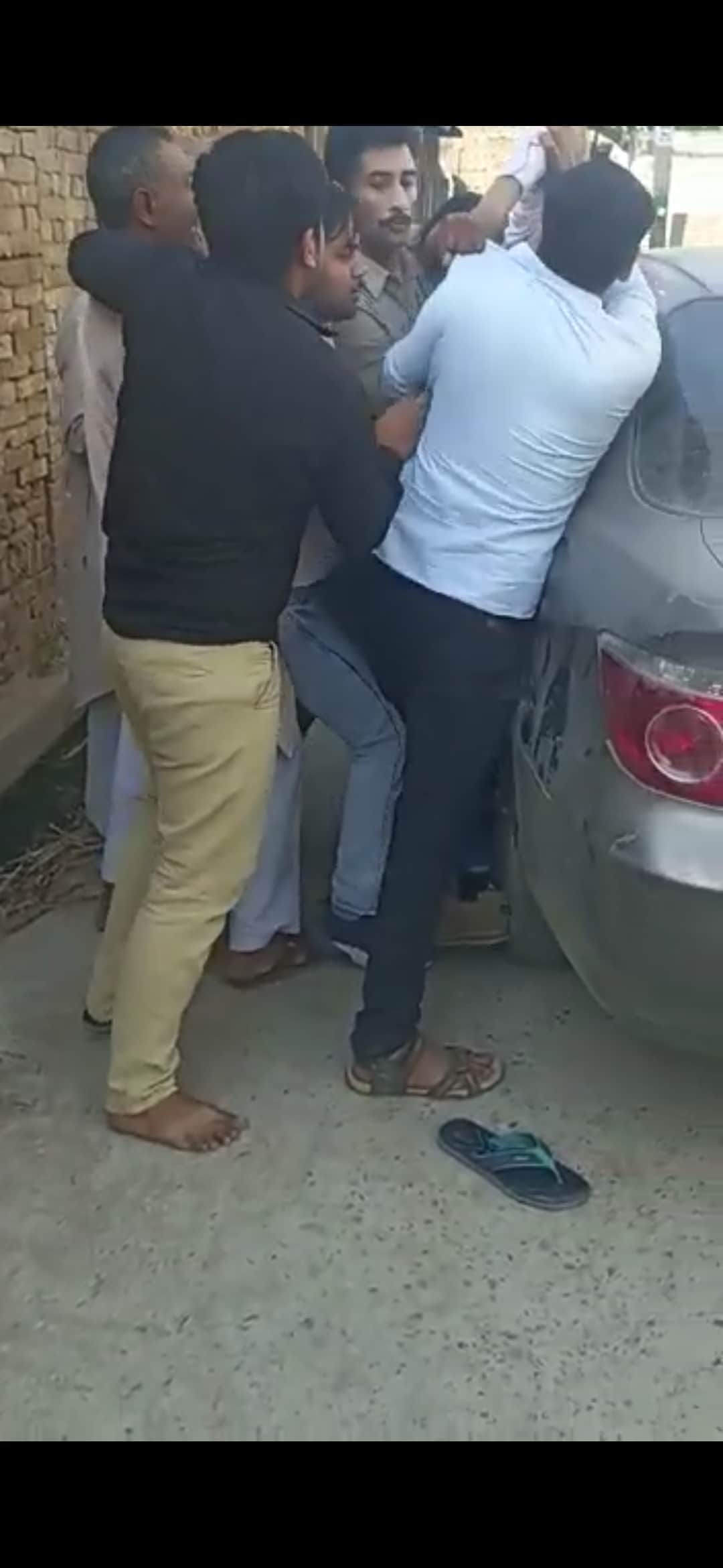 The brutality is captured in a 55-second video.