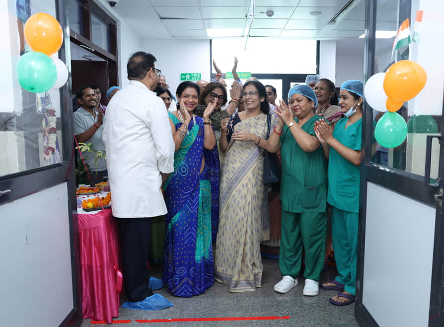 Surgery capacity to increase at Lady Hardinge; two new OT tables operational.