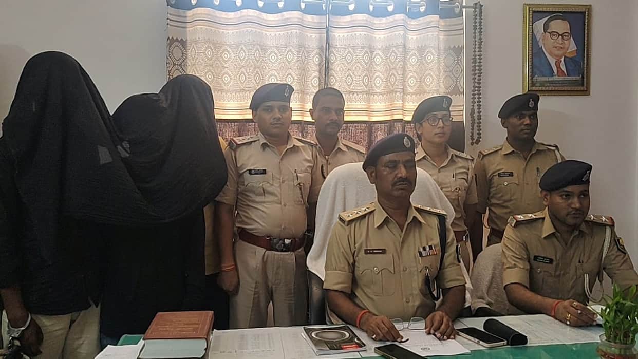 Shanko Jewellers Robbery Accused Among Three Arrested in Bihar; Trio Caught Plotting Major Crime, Weapons