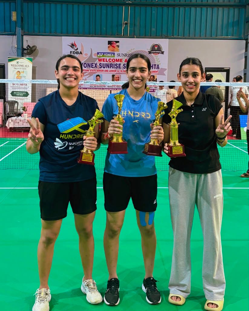 medal won in badminton