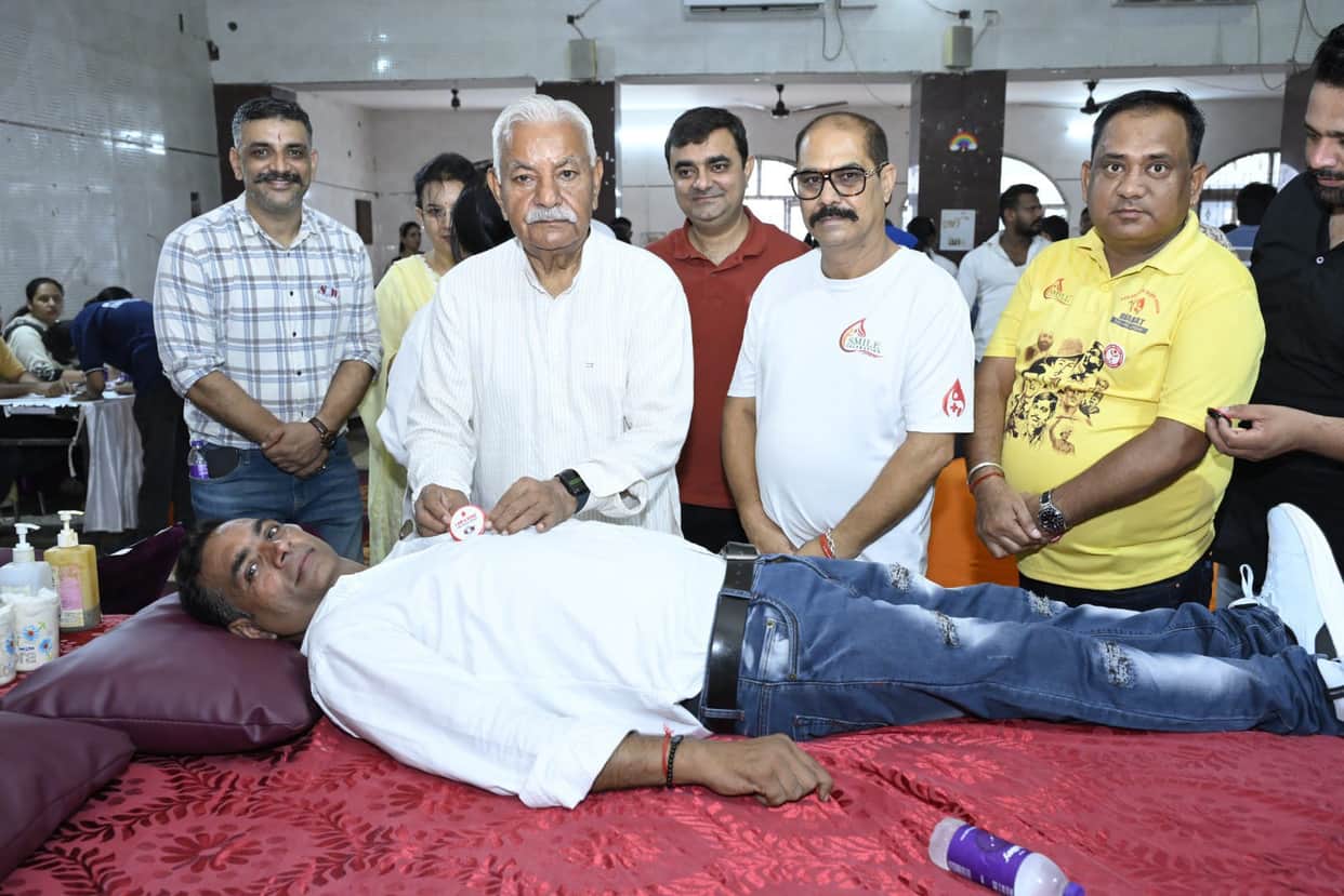 260 units of blood collected at the camp