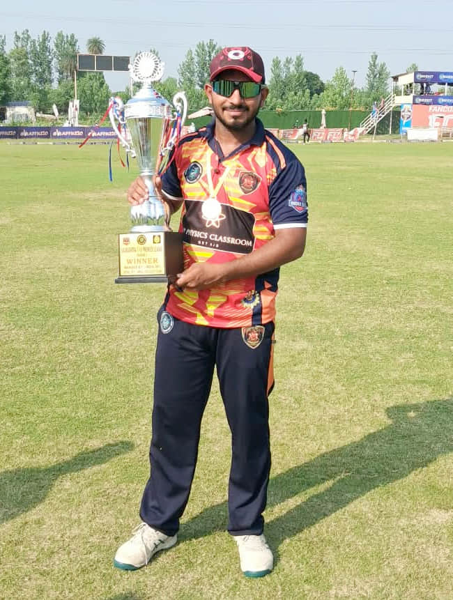 Rising Player: Sanket aims to build a career in cricket.