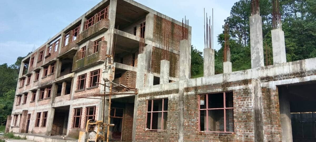 Four-storey ITI building not completed in four years.