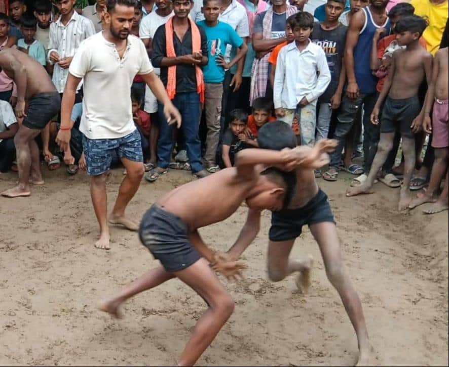 Wrestler Jagjivan emerged victorious in the competition by winning three consecutive bouts.