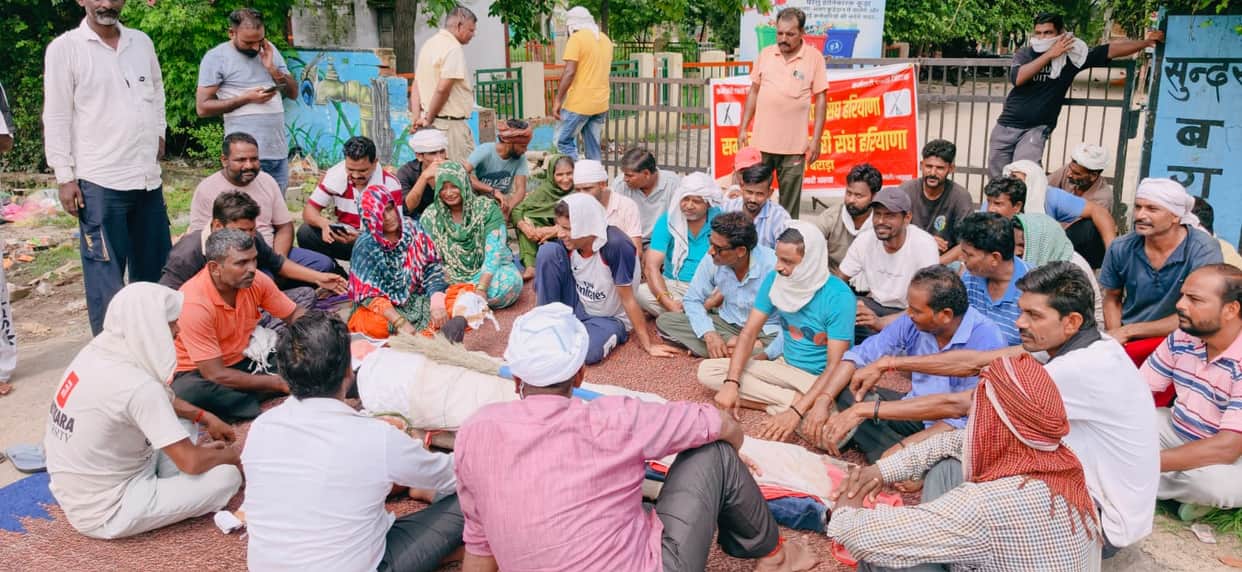 The employees said that the agitation will continue until their demands are met.