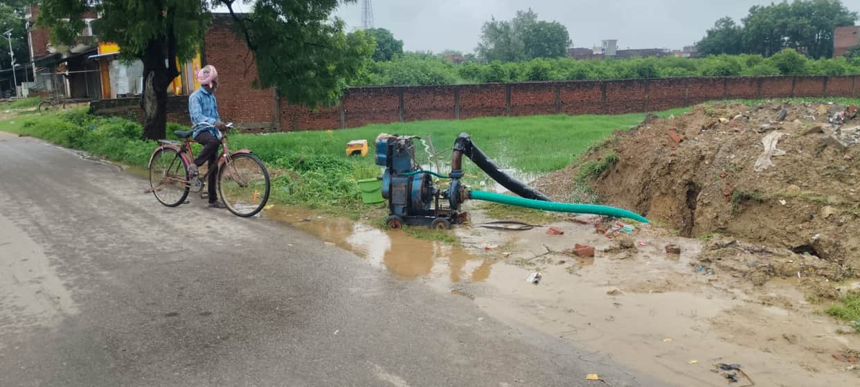 Claims washed away by the rain... Waterlogged roads, major trouble.